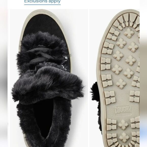 Daniel Faux fur trim Winter waterproof boots display picture 1